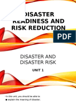 DRR Lesson - The Concept of Disaster and Disaster Risk