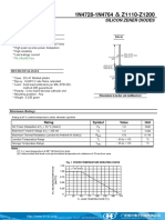 Datasheet Diodos Zener