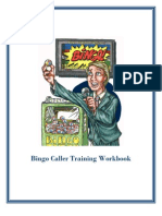 Bingo Caller Training Workbook