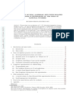 R - The Topology of Real Algebraic Sets With Isolated Singularities Is Determined by The Field of Rational Numbers - Ghiloni, Savi