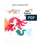 Flora Sirena Muneca Amigurumi PDF Patron Gratis