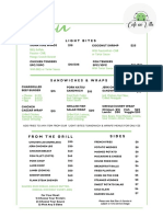 Cafe en Ville - Full Menu - 01-2023