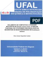 Isolamento de Compostos e Atividades Biológicas de Simaba Maiana Casar. e Análise Funcional de Citocromos P450 Envolvidos Na Biossíntese de Monoterpenóides em Arabidopsis Thaliana