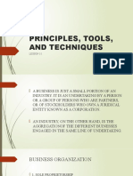 Principles, Tools, and Techniques