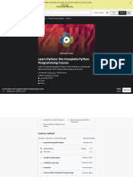 Learn Python UDEMY