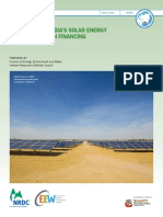 Financing Solar Projects in India