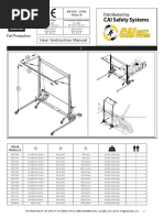 Portable Freestanding Horizontal Lifeline System - Product Manual