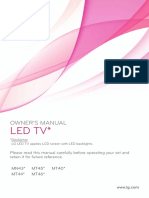 User Manual 22mt44dp-pz