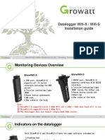 Growatt Datalog WIFI-X&WIFI-S Instrctions