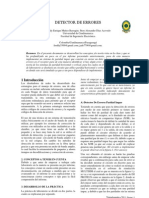 Detector de Errores Informe