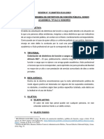 Sesión #15 - El Delito de Ostentacion de Titulos y Honores