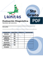 5to Grado - Diagnóstico 2011