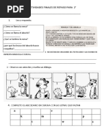 Actividades Finales de Repaso