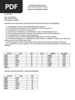 ITE 302 SemiFinal Exam