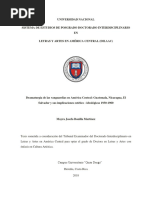 Dramaturgia de Las Vanguardias en América Central. Guatemala, Nicaragua, El Salvador y Sus Implicaciones Estético - Ideológicas 1930-1960