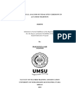 A Semiotical Analysis of Tedak Siten Ceremony in Javanese Tradition