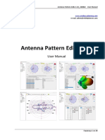 Antenna Pattern Editor 2.0 - User Manual