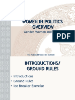 Women in Politics Overview