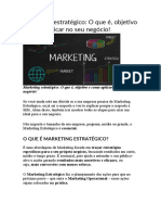 Livro Marketing Estratégico