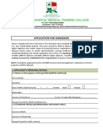 TKHMTC New Application Form