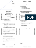 Py 803 Pharmaceutical Analysis 3 May 2018