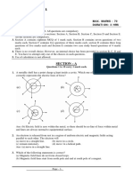 Physics Class Xii Sample Paper Test 01 For Board Exam 2023 Answers