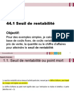 44 Seuil de Rentabilite Avec Les Formules 2