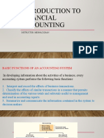 Introduction To Financial Accounting