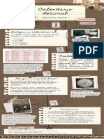 Infografía de Proceso Proyecto Collage Papel Marrón