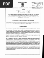 Decreto 1836 Del 24 de Diciembre de 2021