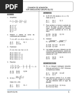 1er Examen Simulacro Élite