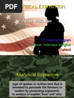 Analytical Exposition