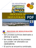 Procesos de Desulfurización