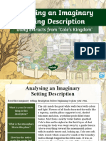 Analysing An Imaginary Setting Description PowerPoint