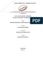 Proceso Constructivo de Estabilidad de Taludes