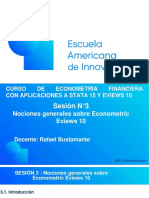 EAI Econometría Financiera. Sesión 3