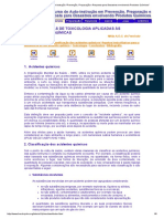 Noções Básicas de Toxicologia Aplicadas Às Emergências Químicas