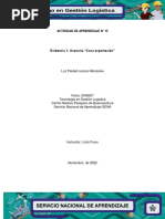 Evidencia 1 Asesoria Caso Exportación