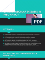 Cardiovascular Diseases in Pregnancy