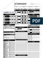 4E Character Sheet Automated