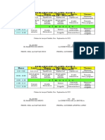 Horario de Clases Fase 5