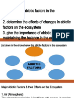 Abiotics Factors