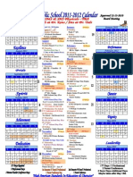 2011-12 School Calendar