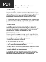 06 - SIMULADO GERAL Gestão de Projetos