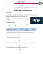 Evaluación Del Respeto de Los Derechos Humanos en La Escuela