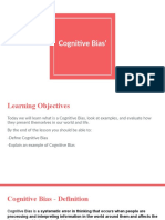 11.1.2 TOK Cognitive Bias