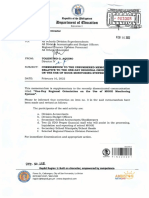 rm0158s2022 CORRIGENDUM TO THE UNNUMBERED MEMORANDUM RELATIVE TO THE ONE DAY REGIONAL ORIENTATION ON THE USE OF MOOE MONITORING SYSTEM