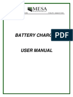 MESA MSR Series Battery Charger