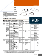 Omron Temperature Sensor Catalog