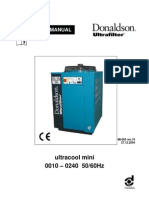 Donaldson Process Chiller Manual Mini